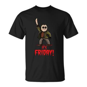 Halloween Its Friday Halloween Horror Movie T-Shirt - Thegiftio UK