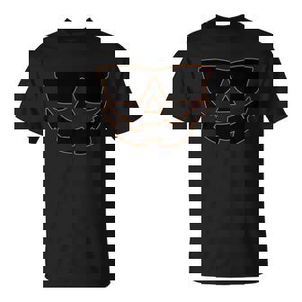 Halloween Jack-O- Lantern With Shades Unisex T-Shirt - Monsterry