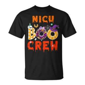 Halloween Nicu Nurse Boo Crew Funny Gift Nursing Men Women T-shirt Graphic Print Casual Unisex Tee - Thegiftio UK