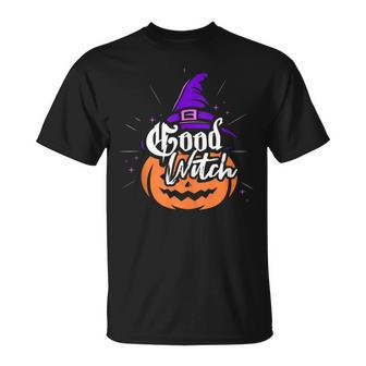 Halloween Scary Witch Mom Sister Or Aunt Bad Good Witch Unisex T-Shirt - Seseable