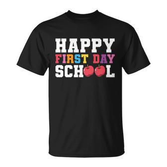 Happy First Day Of School 3Rd Grade Squad Back To School Unisex T-Shirt - Monsterry