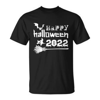 Happy Halloween 2022 Halloween Quote Unisex T-Shirt - Monsterry