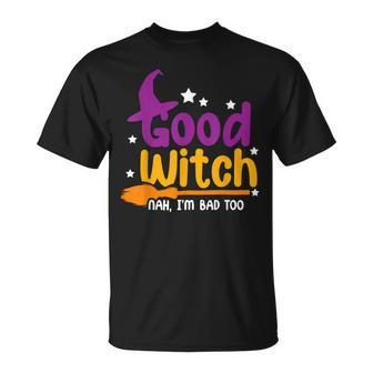 Happy Halloween Good Witch Outfit Halloween Costume Unisex T-Shirt - Seseable