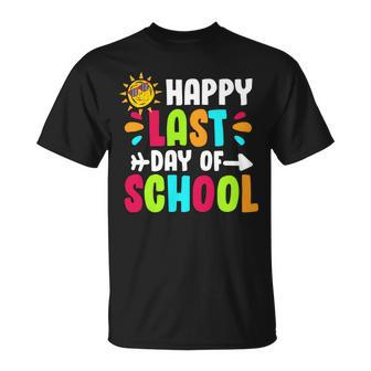Happy Last Day Of School Sun Unisex T-Shirt - Monsterry