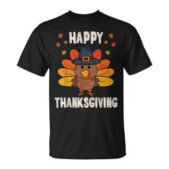 Happy Thanksgiving 2021 Funny Turkey Day Autumn Fall Season V2 Unisex T-Shirt - Seseable