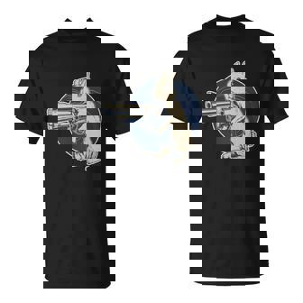 Hare Trigger Gangster Bunny Unisex T-Shirt - Monsterry