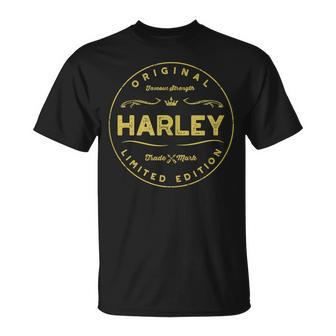 Harley Vintage Decorative Design Men Women T-shirt Graphic Print Casual Unisex Tee - Thegiftio UK