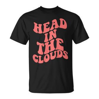 Head In The Clouds With Words On Back T-shirt - Thegiftio UK