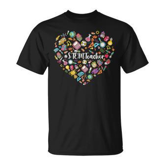 Heart Stem Teacher Appreciation Welcome Back To School T-shirt - Thegiftio UK