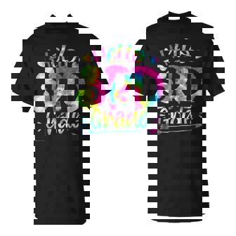Hello 3Rd Grade Teachers Students Tie Dye Back To School T-shirt - Thegiftio