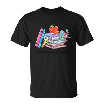 Helping Little Minds Grow Graphic Plus Size Shirt For Teacher Male Female T-shirt - Thegiftio UK