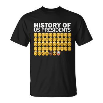 History Of Us Presidents 46Th Clown Pro Republican Tshirt Unisex T-Shirt - Monsterry AU