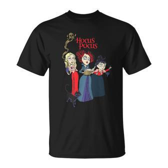 Hocus Pocus Sanderson Sisters Witch T-Shirt - Thegiftio UK
