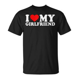 I Love My Girlfriend | I Heart My Girlfriend Gf Men Women T-shirt Graphic Print Casual Unisex Tee - Thegiftio UK