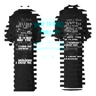 I Married My Fishing Buddy Unisex T-Shirt | Seseable CA