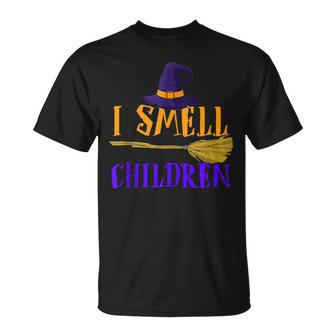 I Smell Children Witch Halloween Costume V3 Unisex T-Shirt - Seseable