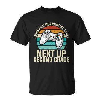 I Survived Quarantine Next Up Back To School First Day Of School V2 Unisex T-Shirt - Monsterry DE