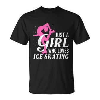 Ice Skating For Girls Skater Figure Skating T-Shirt - Thegiftio UK