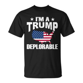 Im A Trump Deplorable Tshirt Unisex T-Shirt - Monsterry DE