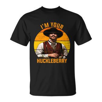 Im Your Huckleberry Tombstone Unisex T-Shirt - Monsterry CA