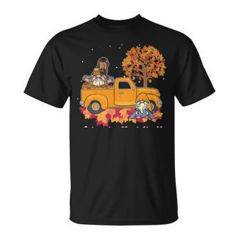 Its Fall Yall Halloween Gnome Crew Pumpkin Autumn Lovers Sweatshirt Men Women T-shirt Graphic Print Casual Unisex Tee - Thegiftio UK