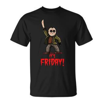 Its Friday Halloween Horror Movie T-Shirt - Thegiftio UK