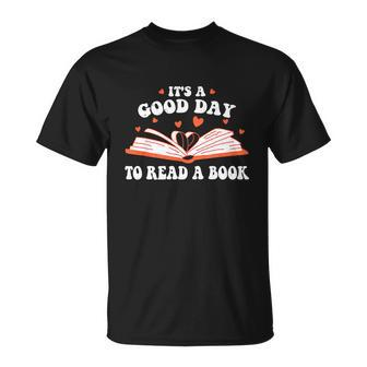 Its Good Day To Read Book Library Reading Lovers T-Shirt - Thegiftio UK