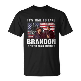 Its Time To Take Brandon To The Train Station V2 Unisex T-Shirt - Monsterry