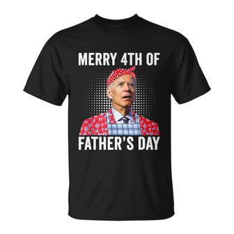 Joe Biden Confused Joe Biden Merry 4Th Of Fathers Day T-shirt - Thegiftio