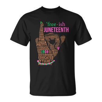 Juneteenth Aka Free Ish Since 1865 Independence Day T-shirt - Thegiftio UK