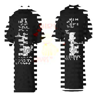 Just A Girl Who Loves Cats Cats N Girls T-shirt - Thegiftio