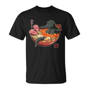 Kaiju Lava Ramen Unisex T-Shirt - Monsterry CA