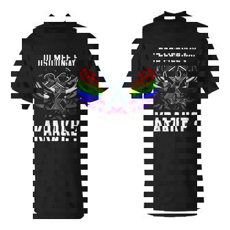 Karaoke Microphone Machine Music Singer T-shirt - Thegiftio