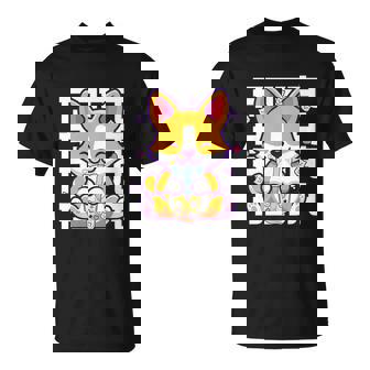 Kawaii Shiba Inu Dog Bubble Tea Boba Anime T-Shirt - Thegiftio