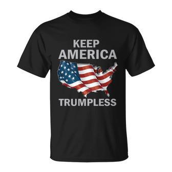 Keep America Trumpless Gift V10 Unisex T-Shirt - Monsterry DE