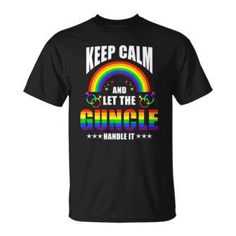 Keep Calm And Let The Guncle Handle It Guncle Unisex T-Shirt | Mazezy