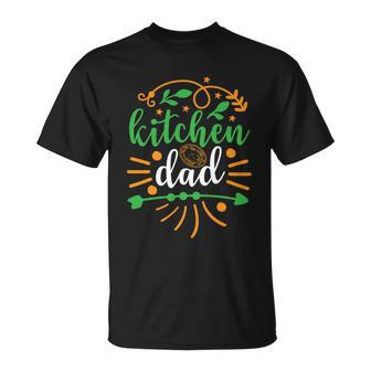 Kitchen Dad Cute Dads Best Dads Humor Fathers Day Quote T-Shirt - Thegiftio UK