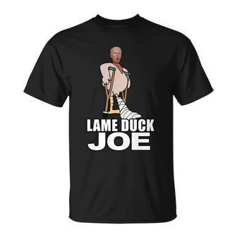 Lame Duck Joe Biden Funny Unisex T-Shirt - Monsterry