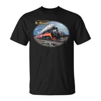 Larry Grossman - Daylight In Winter Train Tshirt Unisex T-Shirt - Monsterry CA