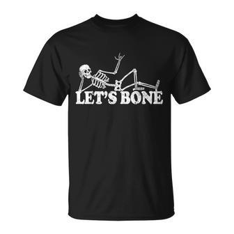 Lets Bone Funny Offensive And Rude Tshirt Unisex T-Shirt - Monsterry