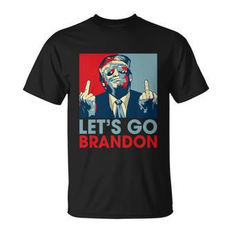 Lets Go Brandon Conservative Anti Liberal Tshirt Unisex T-Shirt - Monsterry UK