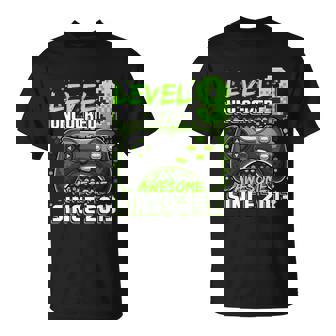 Level 9 Unlocked Awesome 2013 Video Game 9Th Birthday Gift V2 Unisex T-Shirt - Monsterry