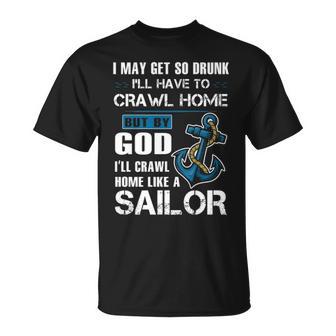 Like A Sailor Unisex T-Shirt - Monsterry