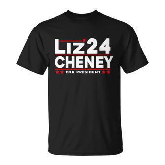 Liz Cheney 2024 For President Unisex T-Shirt - Monsterry AU