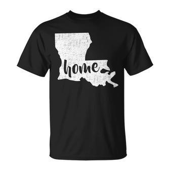 Louisiana Home State T-shirt - Thegiftio UK