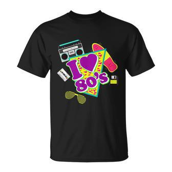 I Love The 80S Eighties Cool T-Shirt - Thegiftio UK