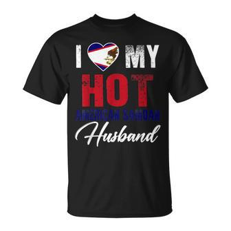 I Love My Hot American Samoan Husband American T-shirt - Thegiftio UK