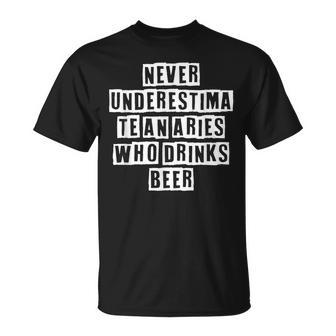 Lovely Cool Sarcastic Never Underestimate An Aries Who T-shirt - Thegiftio UK