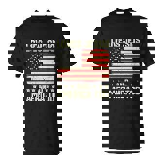 Loves Jesus And America Too Usa Patriotic Christian T-shirt - Thegiftio