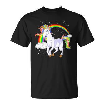Magical Unicorn V2 Unisex T-Shirt - Monsterry UK